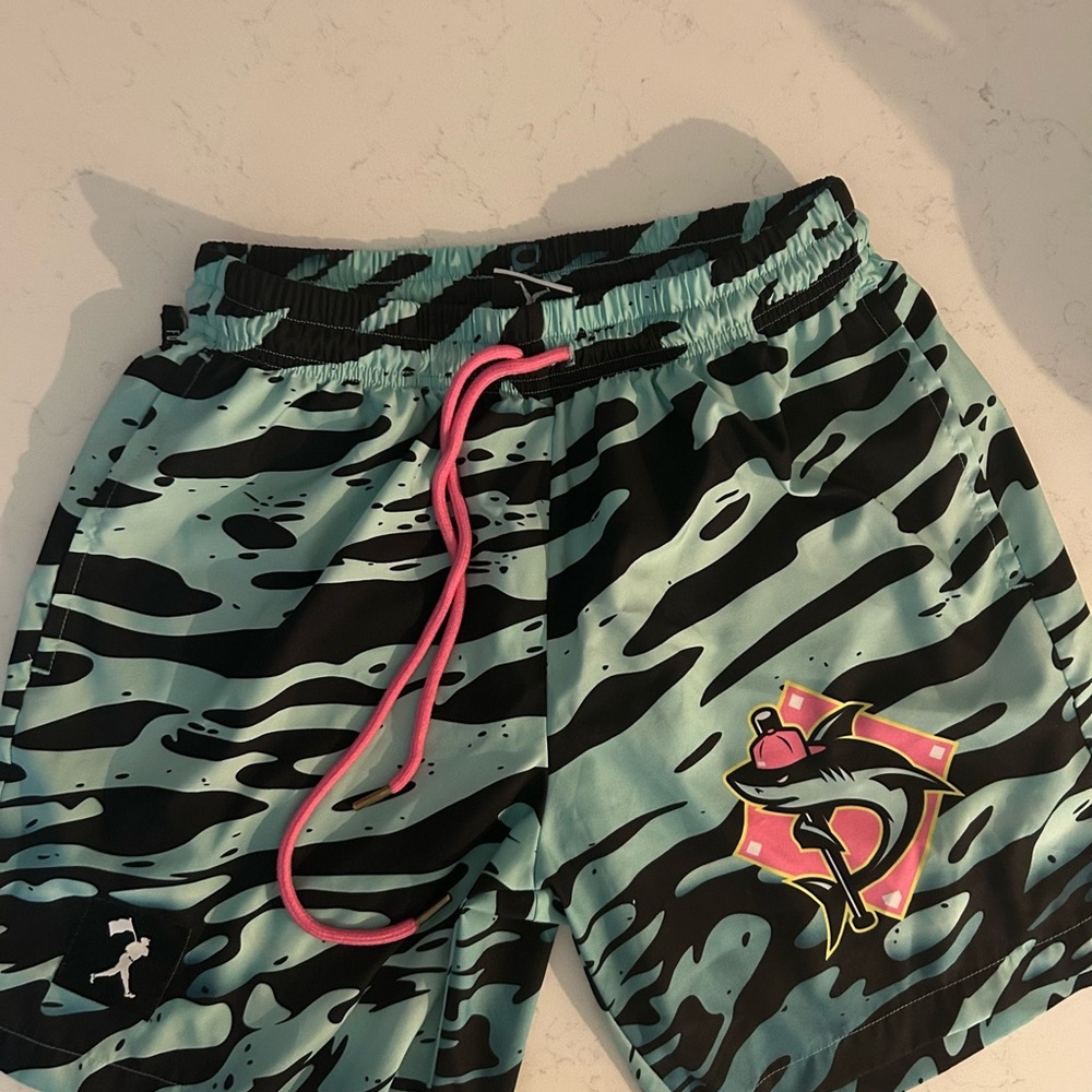 Stylish Athletic Shorts for Men - Black and Green